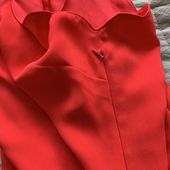 JCrew scalloped top coral dress - Picture 3 of 6